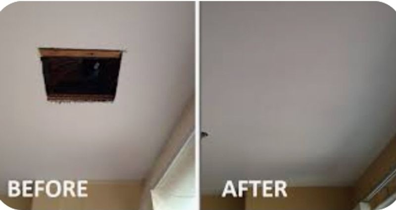 Drywall repair project